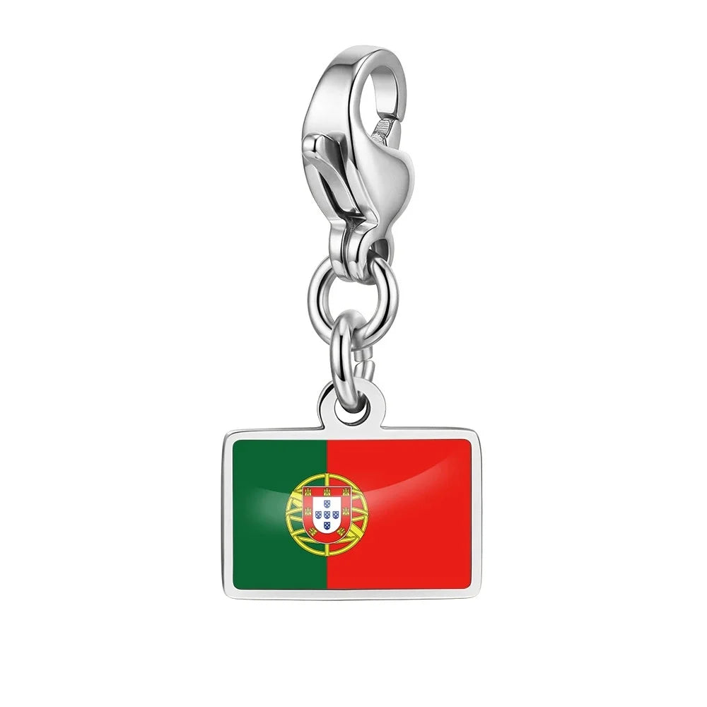 Vlaggen- Zilver Kleurig