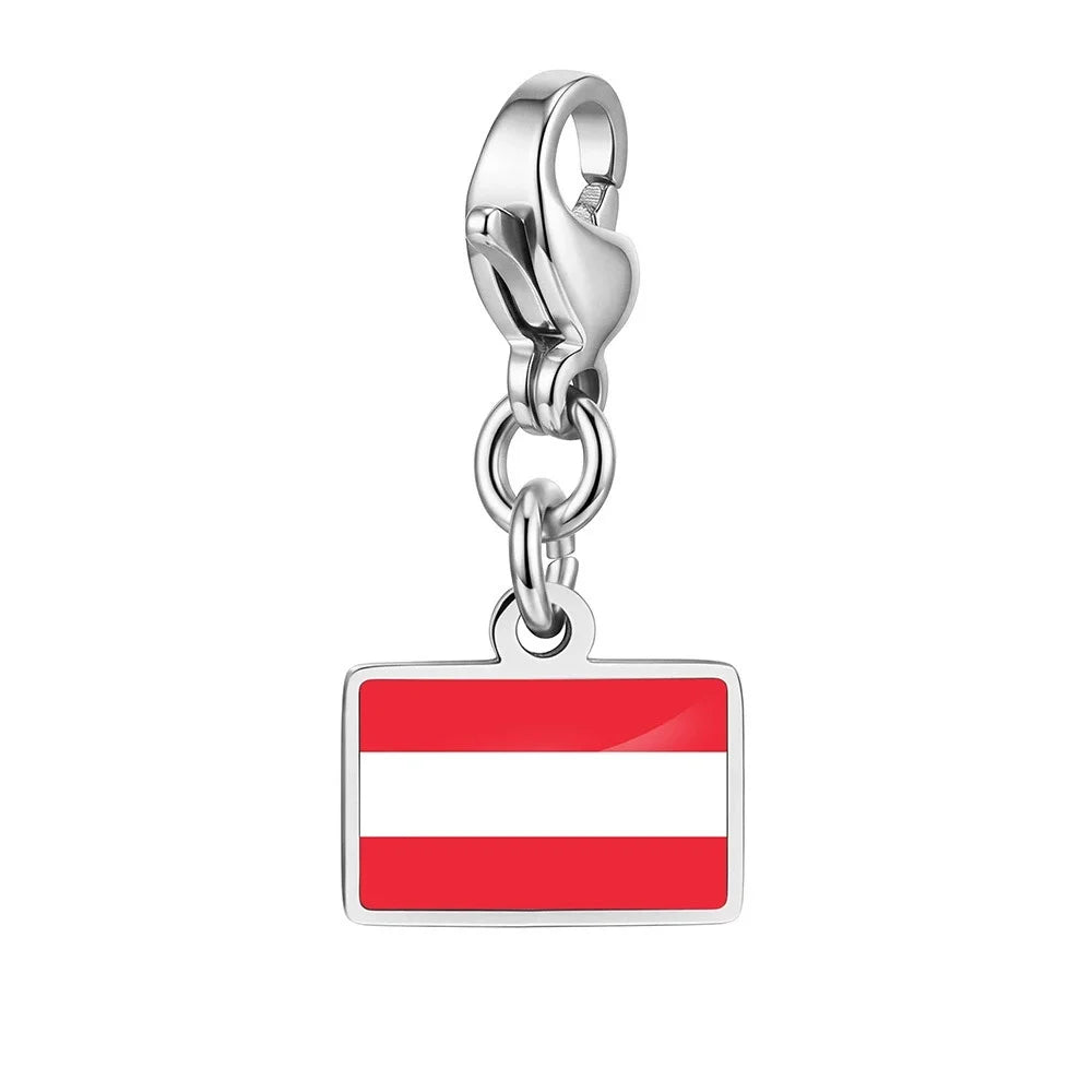 Vlaggen- Zilver Kleurig