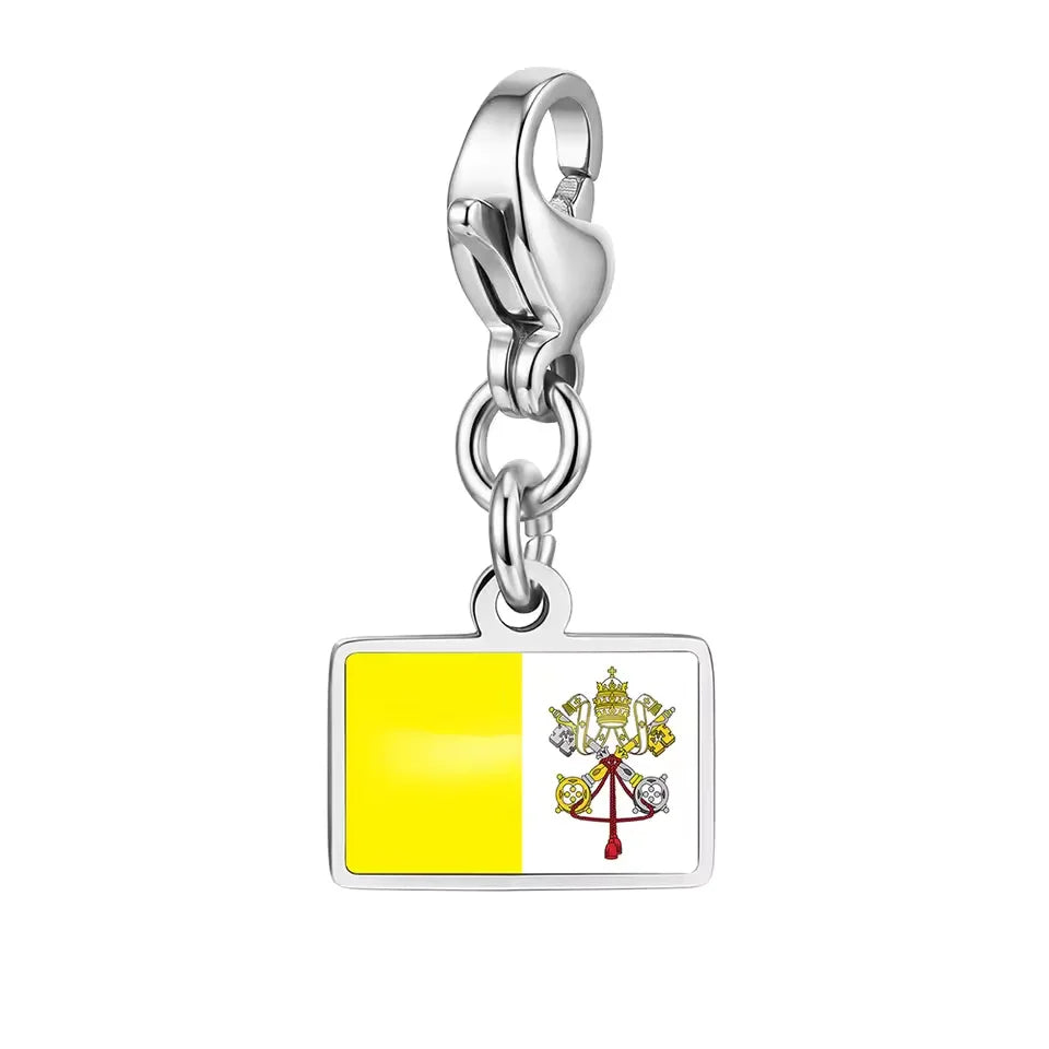 Vlaggen- Zilver Kleurig
