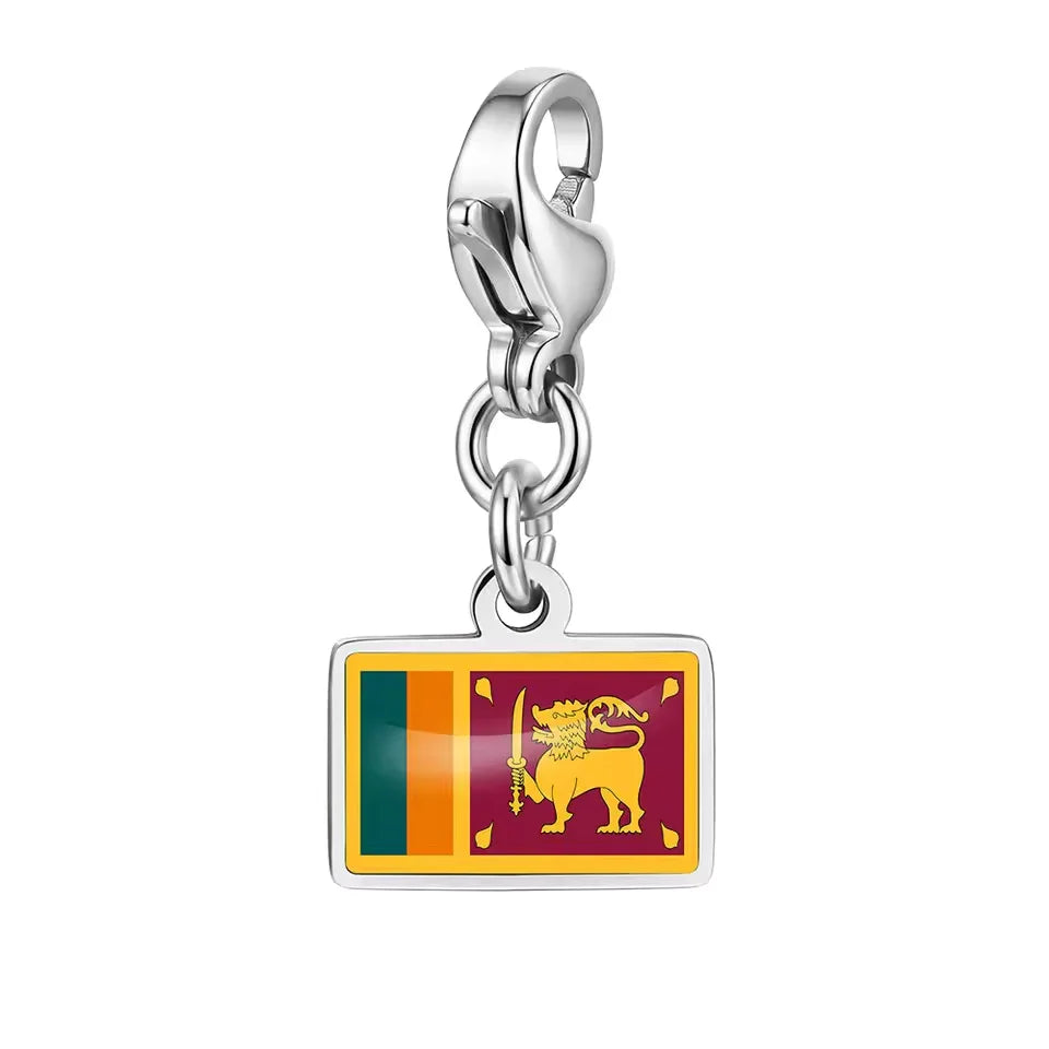 Vlaggen- Zilver Kleurig