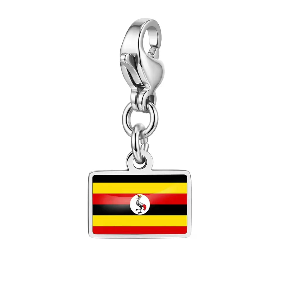 Vlaggen- Zilver Kleurig