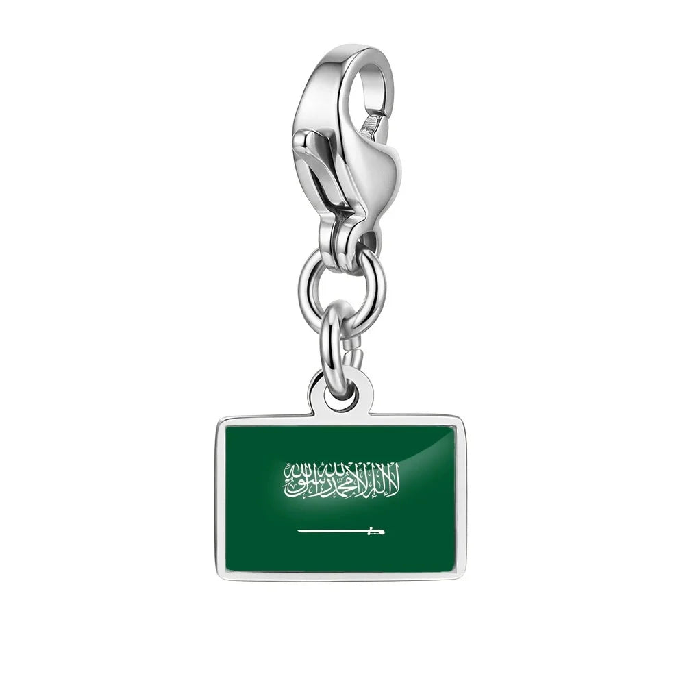 Vlaggen- Zilver Kleurig