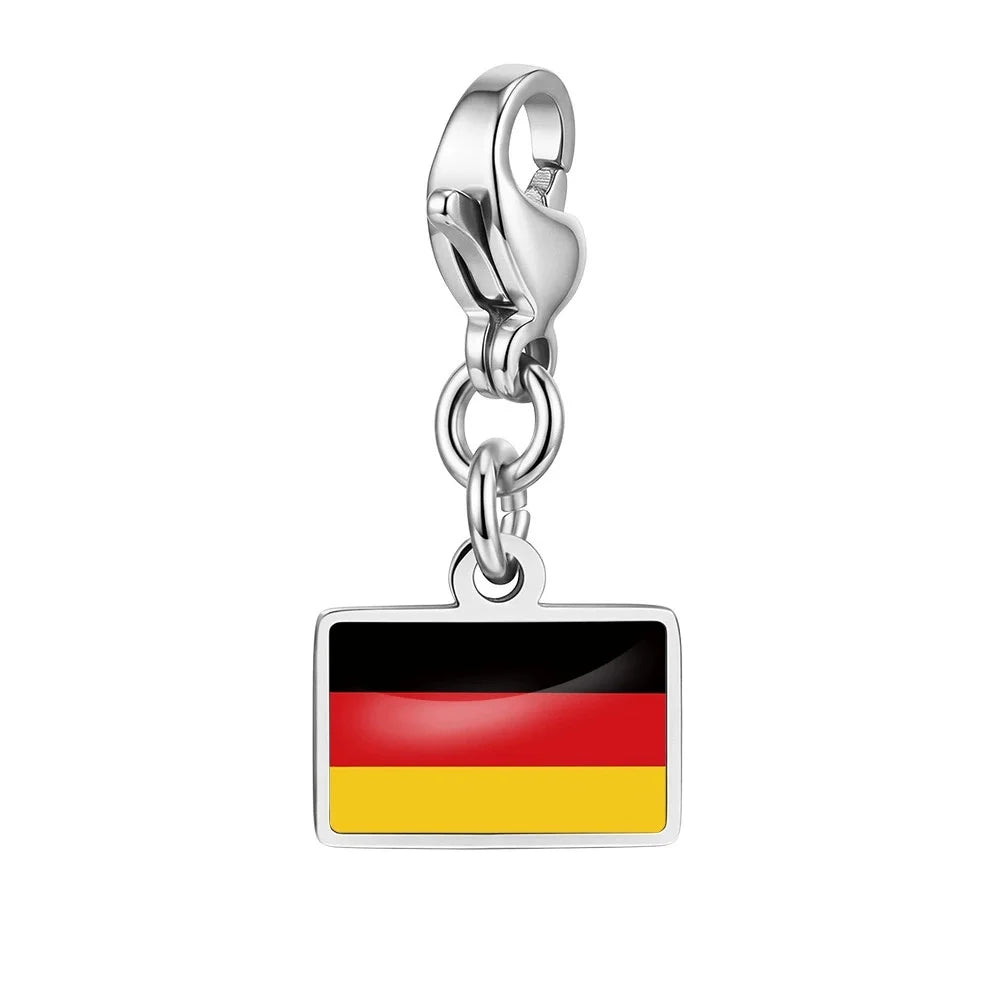 Vlaggen- Zilver Kleurig